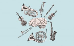 تصویرمغز و ساز های موسیقی